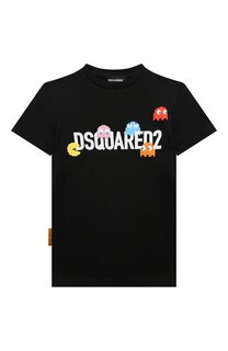 Хлопковая футболка Dsquared2