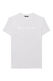 Хлопковая футболка Balmain