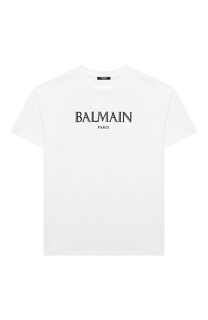 Хлопковая футболка Balmain