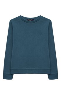 Хлопковый пуловер Loro Piana