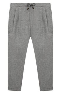 Шерстяные брюки Brunello Cucinelli