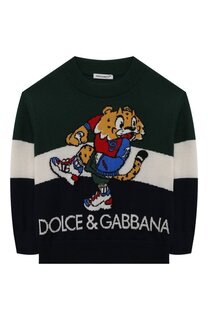 Шерстяной пуловер Dolce & Gabbana