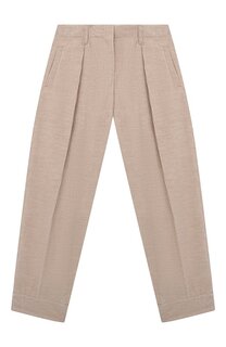 Хлопковые брюки Brunello Cucinelli