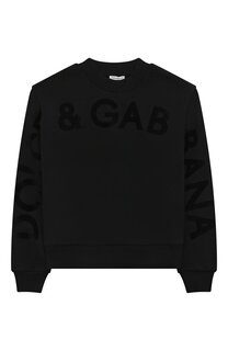 Хлопковый свитшот Dolce & Gabbana