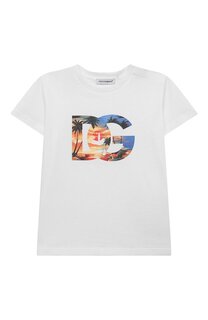 Хлопковая футболка Dolce & Gabbana
