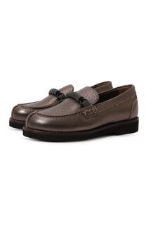 Кожаные лоферы Brunello Cucinelli