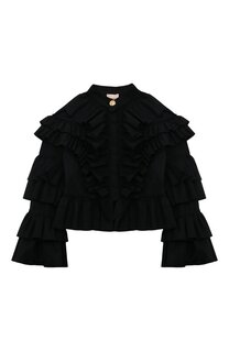 Хлопковая блузка Elisabetta Franchi La Mia Bambina