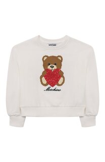 Хлопковый свитшот Moschino