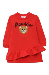 Хлопковое платье Moschino