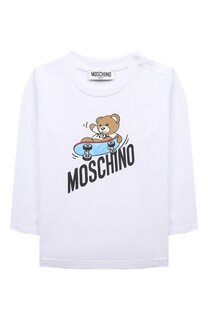 Хлопковый лонгслив Moschino