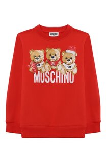 Хлопковый свитшот Moschino