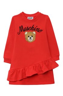 Хлопковое платье Moschino
