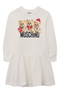 Хлопковое платье Moschino