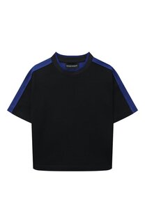Хлопковая футболка Emporio Armani