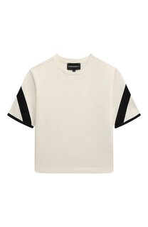 Хлопковая футболка Emporio Armani