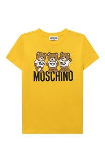 Хлопковая футболка Moschino