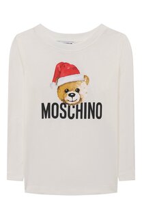 Хлопковый лонгслив Moschino