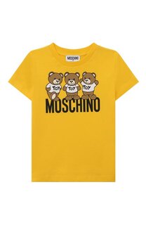 Хлопковая футболка Moschino