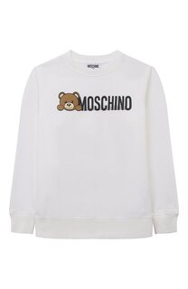 Хлопковый свитшот Moschino