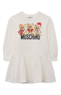 Хлопковое платье Moschino