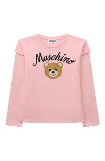 Хлопковый лонгслив Moschino