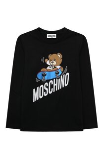 Хлопковый лонгслив Moschino