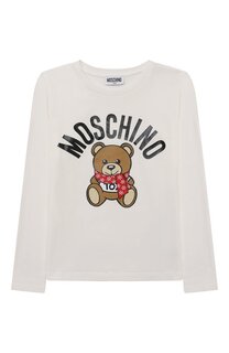 Хлопковый лонгслив Moschino