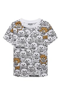 Хлопковая футболка Moschino