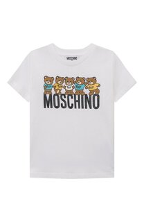 Хлопковая футболка Moschino