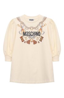 Хлопковое платье Moschino