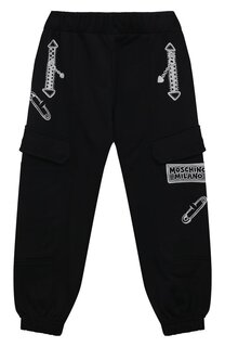 Хлопковые джоггеры Moschino