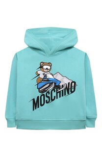 Хлопковое худи Moschino