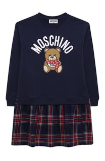 Хлопковое платье Moschino