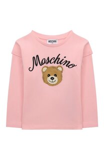 Хлопковый лонгслив Moschino