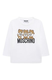 Хлопковый лонгслив Moschino