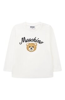 Хлопковый лонгслив Moschino