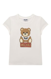 Хлопковая футболка Moschino