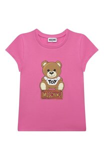 Хлопковая футболка Moschino