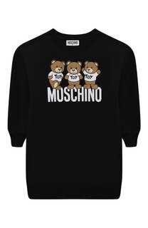 Хлопковое платье Moschino