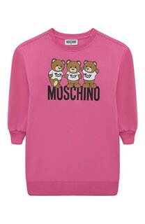 Хлопковое платье Moschino