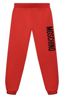 Хлопковые джоггеры Moschino