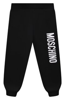 Хлопковые джоггеры Moschino