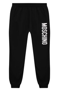 Хлопковые джоггеры Moschino