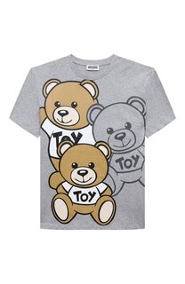 Хлопковая футболка Moschino