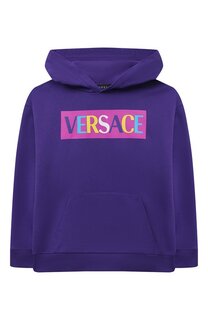 Хлопковое худи Versace