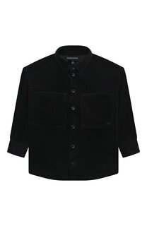 Хлопковая рубашка Emporio Armani