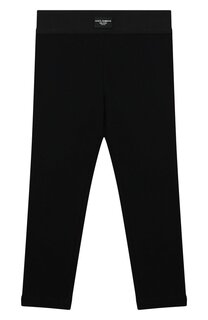 Хлопковые легинсы Dolce & Gabbana