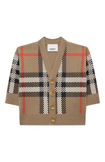 Шерстяной кардиган Burberry