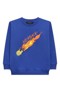 Хлопковый свитшот Versace