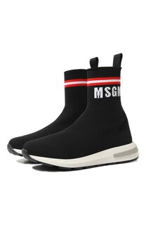 Текстильные кроссовки MSGM kids